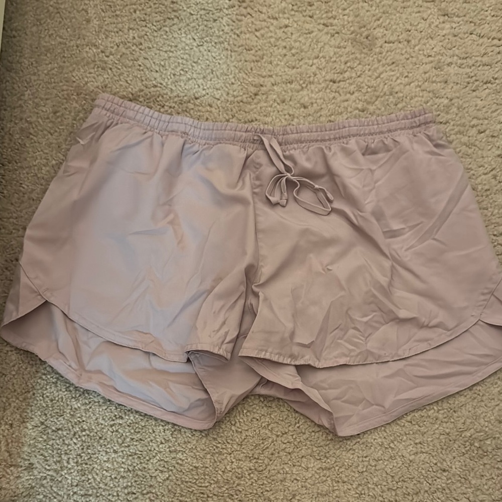 Old Navy Purple Athletic Shorts with Drawstring Waist